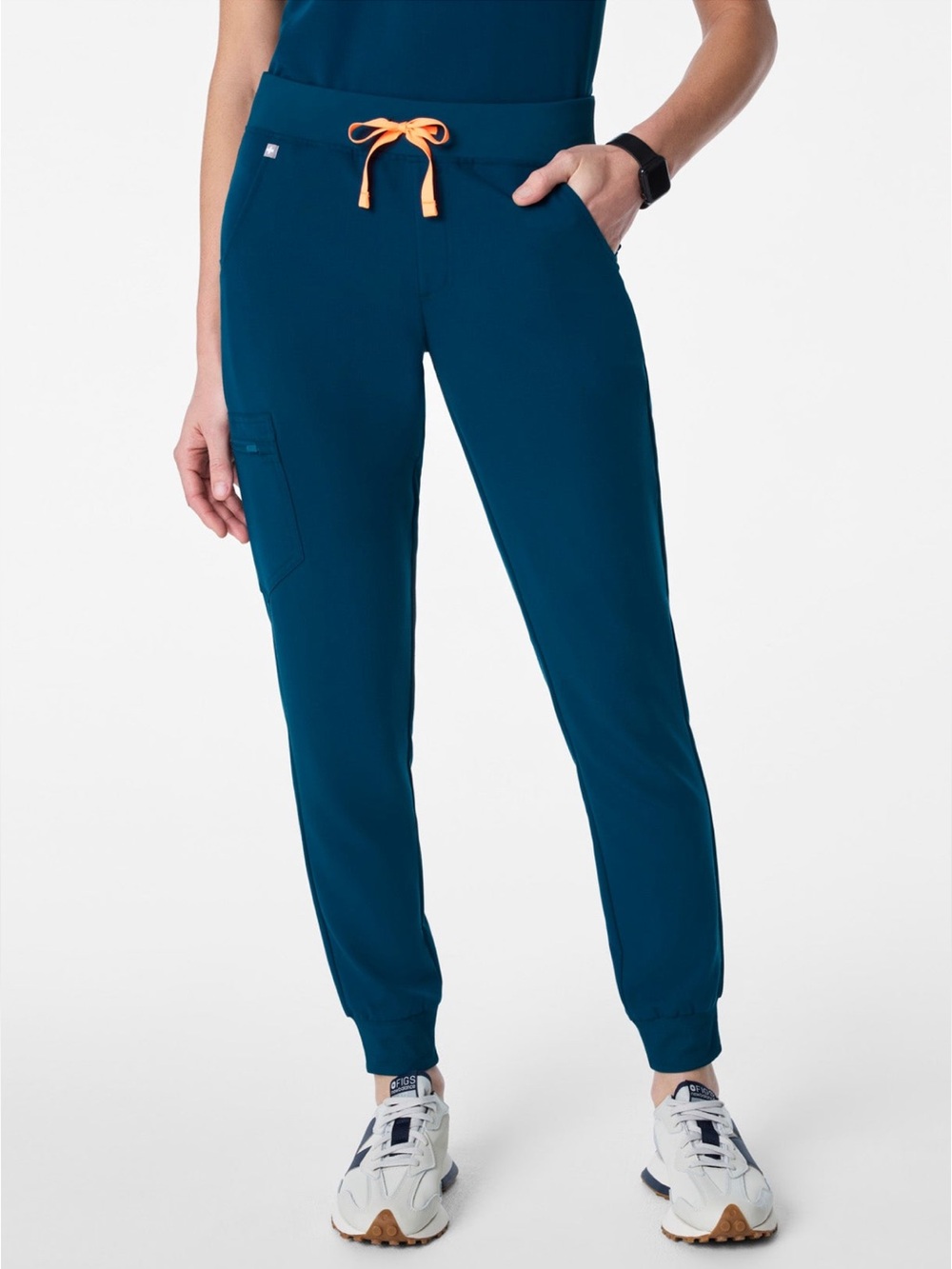 Figs - Zamora Jogger Scrub Pants - Deep Reef